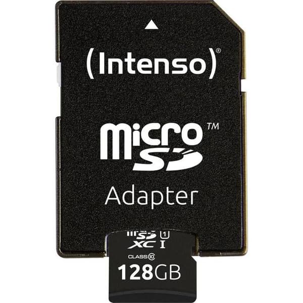 Intenso MICRO Secure Digital Card 128 GB microSD-minneskort