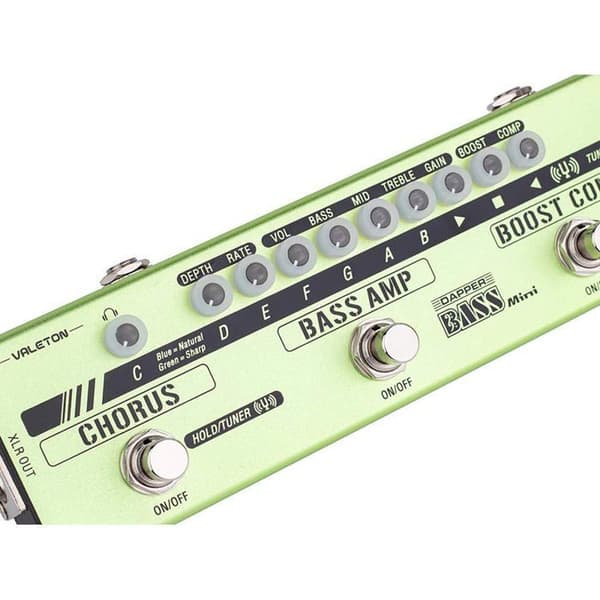 Valeton Dapper Bass Mini multi-effekt til bas