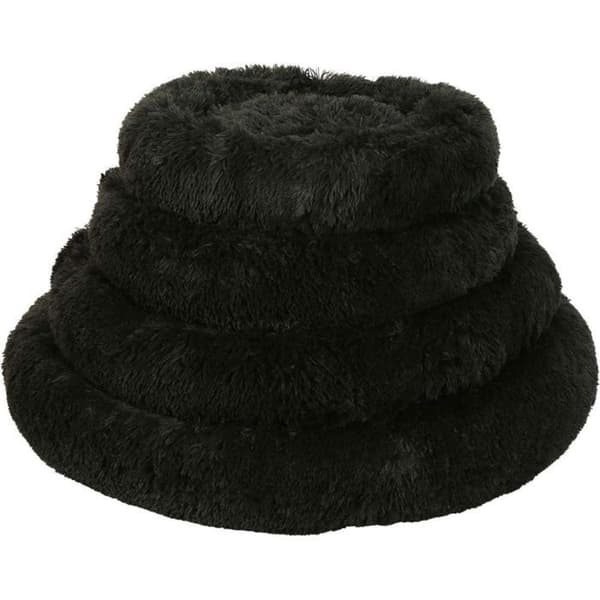 Kudde med lång päls i polyester Noé 80 cm