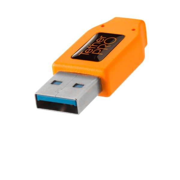 TETHER TOOLS USB til USB-C TetherPro CUC3215 - Orange 4,60m
