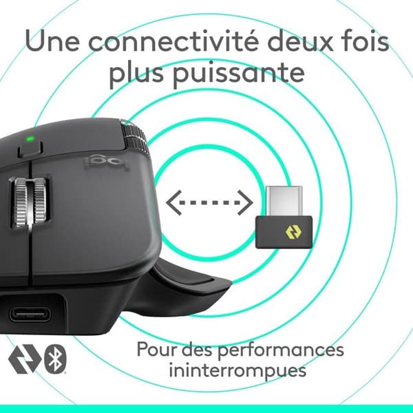Logitech MX Master 4 Graphite trådlös mus