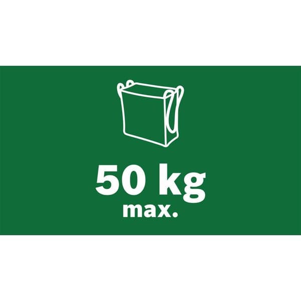 BOSCH opsamlingspose - 50L - Til indsamling af haveaffald