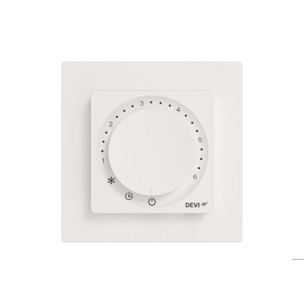 Thermostat DEVIreg™ Basic, programmerbar thermostat til at styre elektrisk gulvvarme