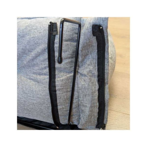 Hængekøje sofa til kat - Cooper - Grå - Genanvendt polyester - Radiator/sofa montering