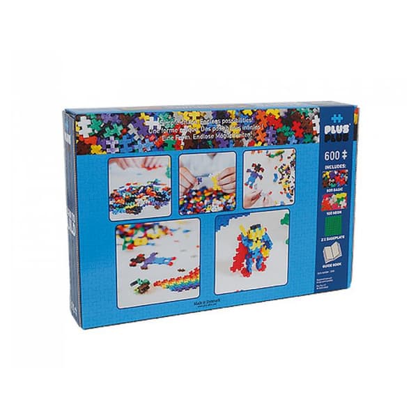 Plus Plus Basic och Neon discovery kit 600 stycken