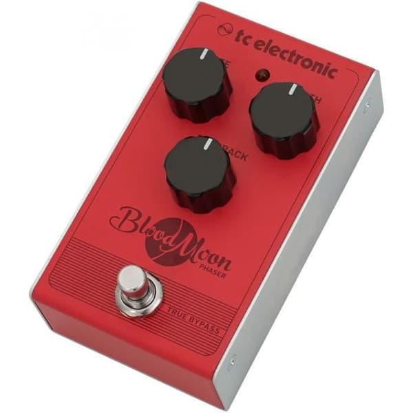 Effekt til elektrisk guitar - Blodmåne - Phaser - True Bypass - 9V strømforsyning