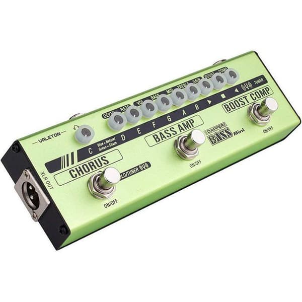 Valeton Dapper Bass Mini multi-effekt til bas