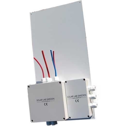 Solcellspaket 140W, 12V, för sommarstuga