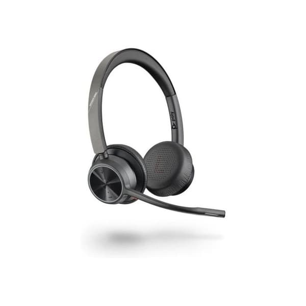 Headset - Bluetooth - trådlöst - USB-A - Poly - Poly Voyager 4300 UC Series 4320 - Headset - on-ear - Bluetooth - sa