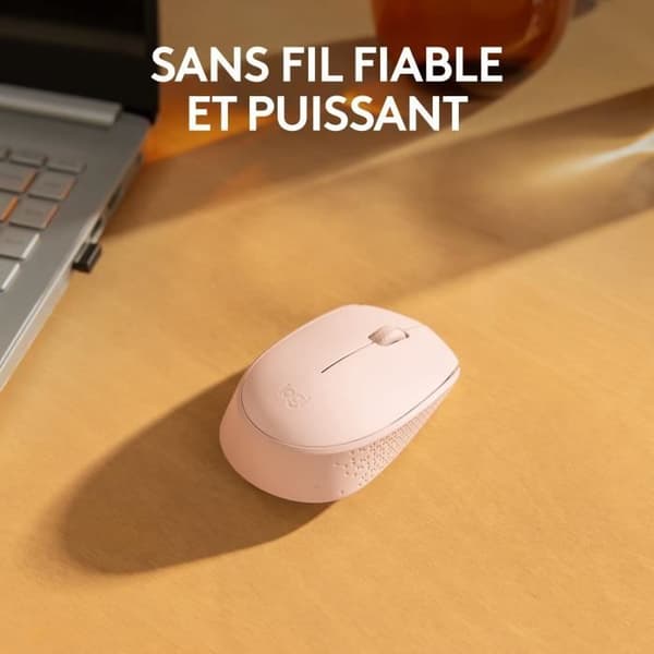 Mus - Trådlös - Logitech - M171 - Rosa - Ambidextrisk