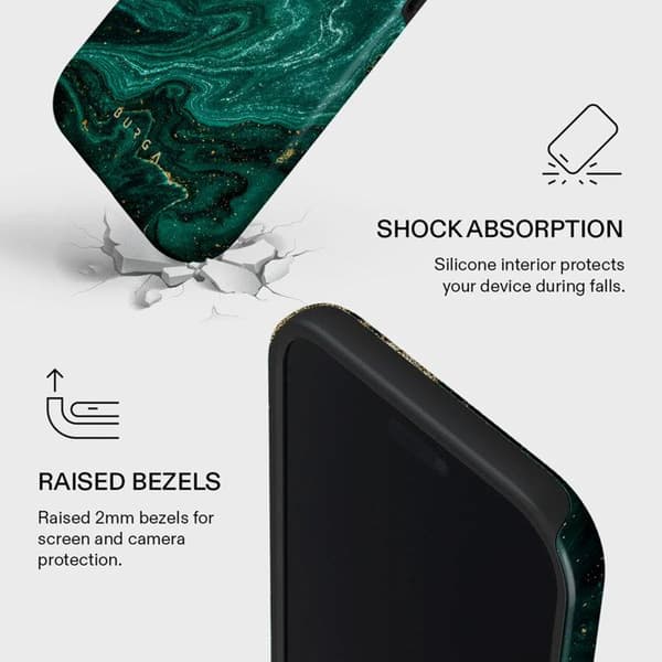 Coque Tough MagSafe Apple iPhone Air - Emerald Pool