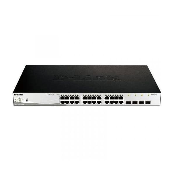 D-Link DGS-1210-28MP/E Switch 24xGb PoE+ 4xSFP Com