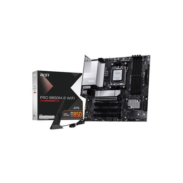 MSI PRO B850M-P WIFI micro ATX Socket AM5 Chipset AMD B850
