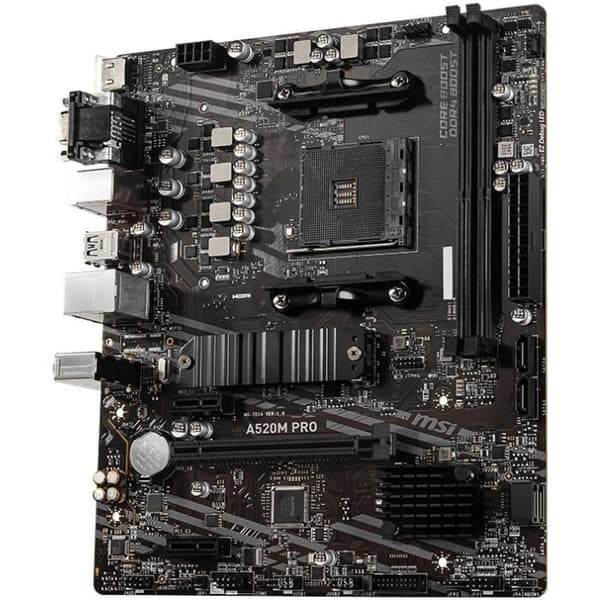 Moderkort - MSI - A520M PRO