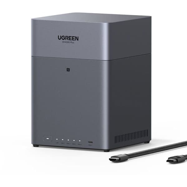 NAS-server - UGREEN - DH4300 Plus - 4 fack - 8 GB