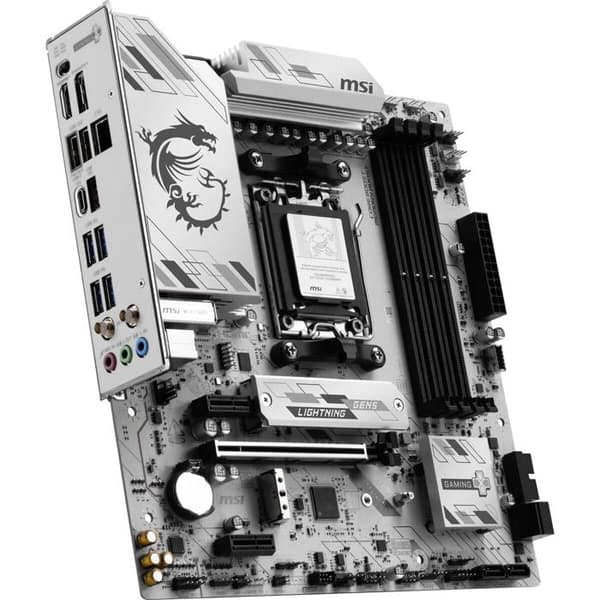 MSI B850M GAMING PLUS WIFI6E AMD B850 Socket AM5 micro ATX