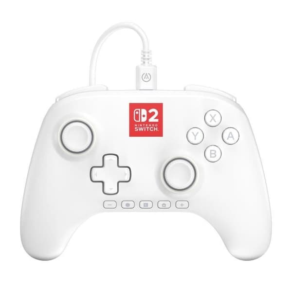 Manett för spel - Nintendo Switch 2 - Lumectra - Trådad - Vit - Power A