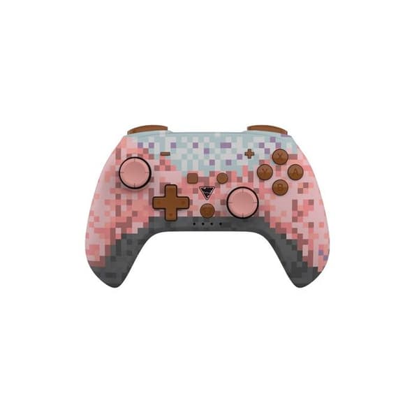 DragonShock - Kompakt trådlös Bluetooth PopTop Cube Rosa för Switch och Switch OLED