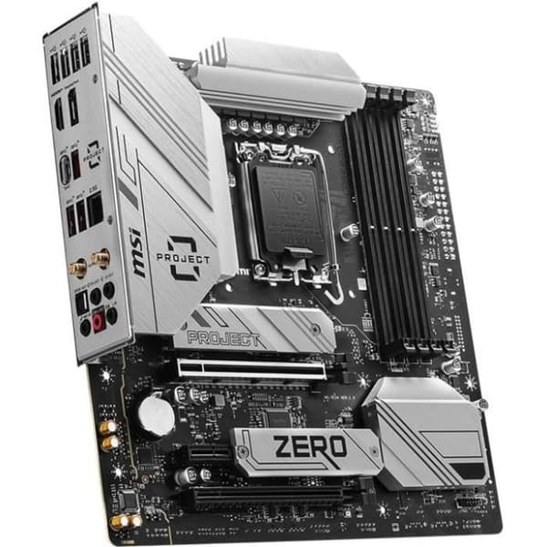 Moderkort - MSI - B760M Ptoject Zero Intel B760 LGA 1700 micro ATX