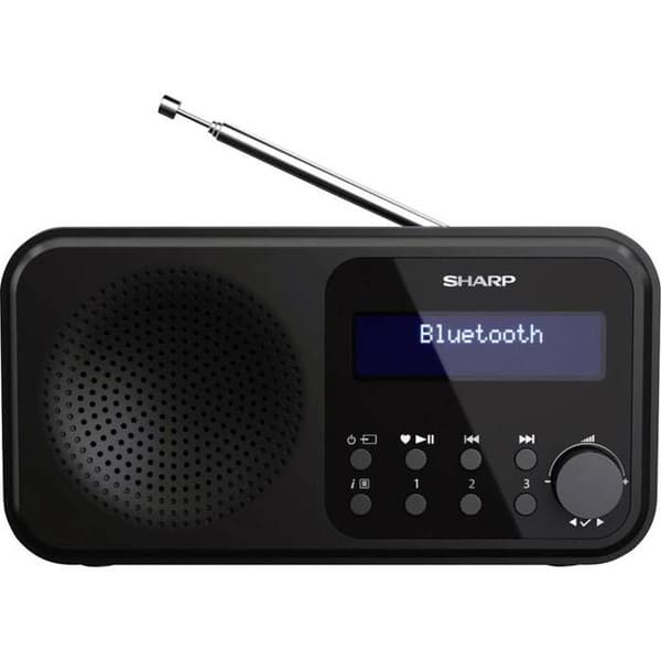 Sharp DR-P420 Bordsradio DAB+, DAB, FM Bluetooth, USB svart