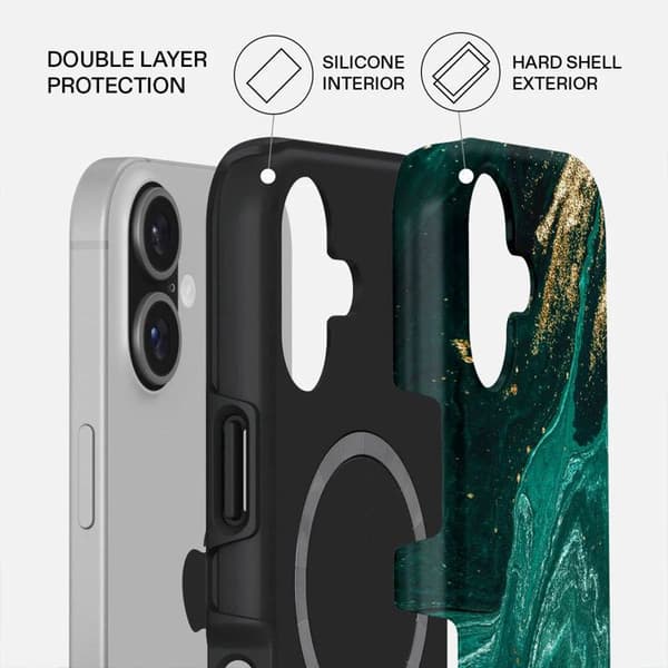 Coque Tough MagSafe Apple iPhone 17 - Emerald Pool