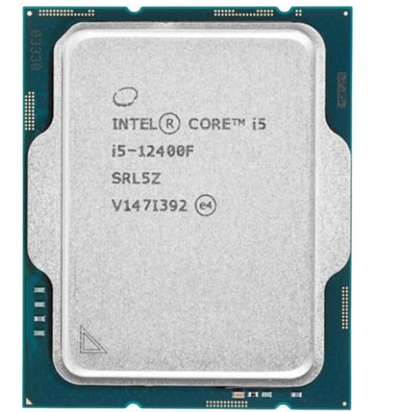 Processor - INTEL - Core i5-12400F - 6 kärnor - 2,5 till 2,99GHz - 18MB cache
