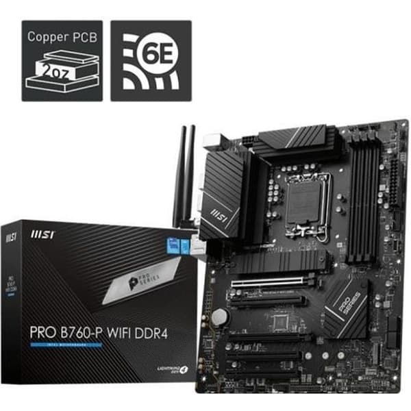MSI - Moderkort - B760 GAMING PLUS WIFI DDR5