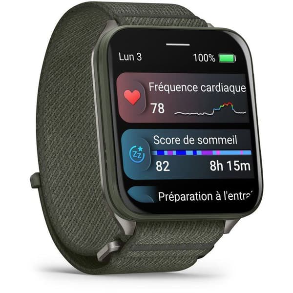 GPS-klocka - GARMIN - Venu X1 - Mossa grön