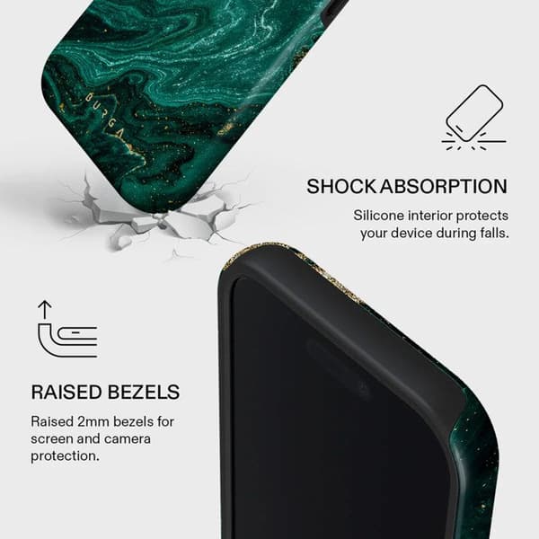 Coque Tough MagSafe Apple iPhone 17 - Emerald Pool