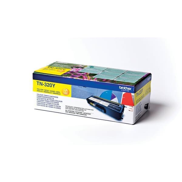 Bror TN-320Y Toner Laser Gul