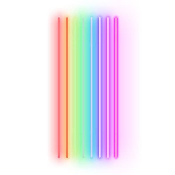 Neonbelysning Rainbow CANDY SHOCK Multi