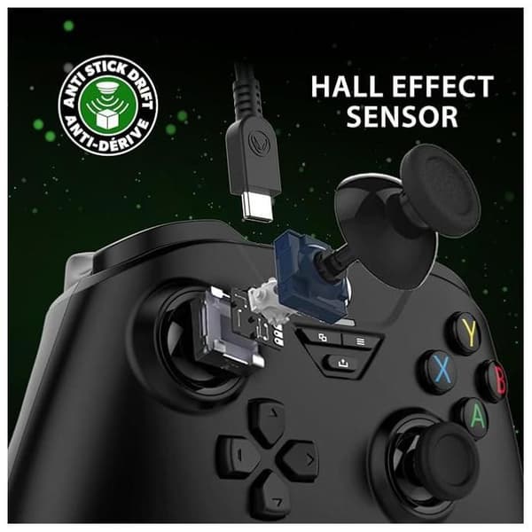 GamePad Bas X Svart XBOX - Sn