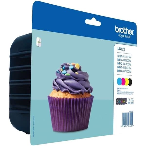 Brother LC123VALBP Bläckpatroner Multipack...