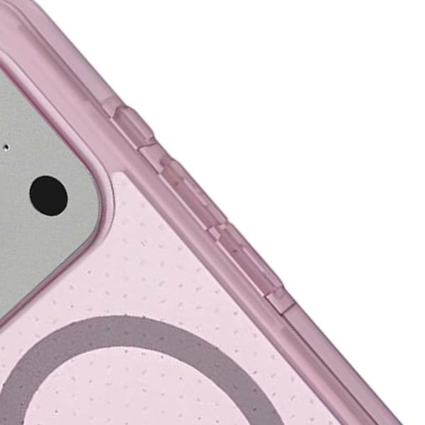 Coque MagSafe - UAG - iPhone 17 Pro - Lila - Design med prickar - Robust skydd