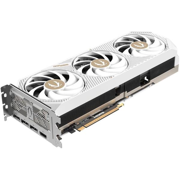 ZOTAC - Gaming grafikkort - GeForce RTX 5070 Ti - Solid Core OC White - 16 GB