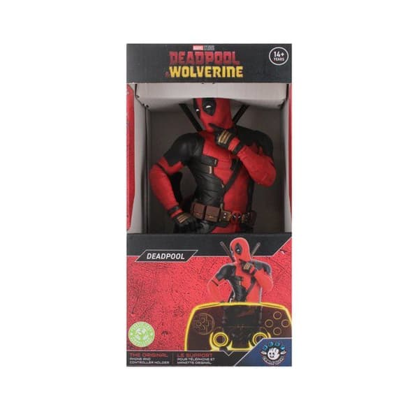 Cable Guys R.E.S.T - Marvel - Deadpool Stöd för Telefon och Handkontroll