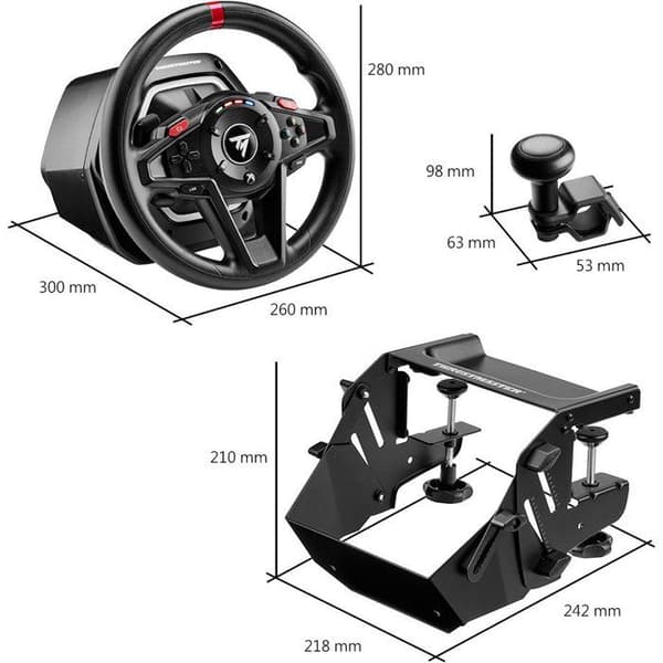 Force Feedback Racing Wheel - THRUSTMASTER - T128 SimTask Pack - Xbox Series X|S, Xbox One, PC