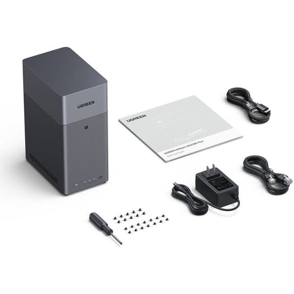 NAS-server - UGREEN - DH2300 - 2 fack - 4 GB