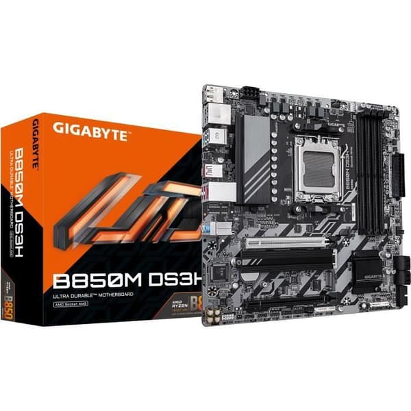 Moderkort - GIGABYTE - B850M DS3H Moderkort -