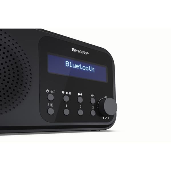 Sharp DR-P420 Bordsradio DAB+, DAB, FM Bluetooth, USB svart