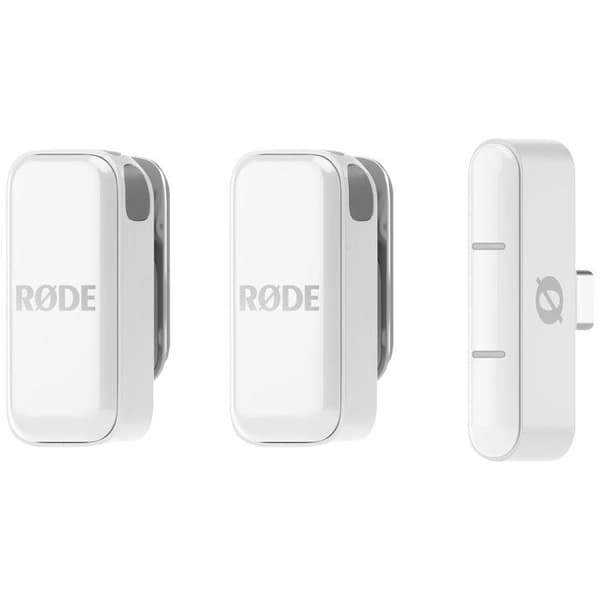 Rode Trådlös Micro USB-C Vit Mikrofon HF Sång