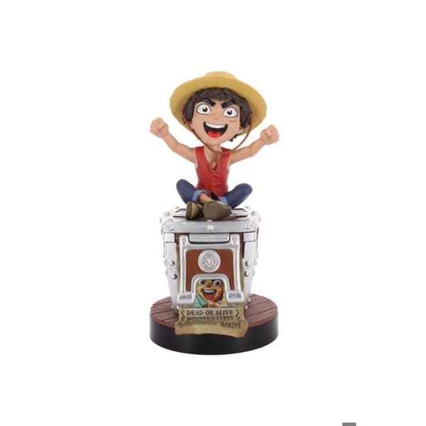 Figurinstöd Kabelkillar | One Piece | Luffy "wanted poster"