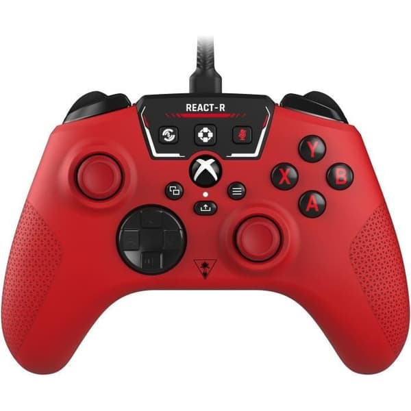 Kabelansluten spelkontroll - TURTLE BEACH - REACT-R - Röd - Xbox & Windows
