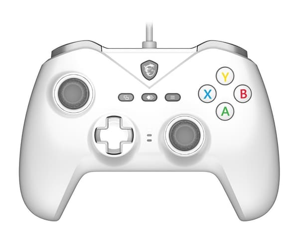 Spelkontroll - PC - FORCE GC200 - Trådad - Vit - MSI