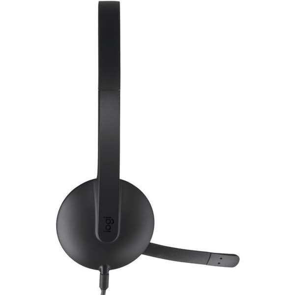 Hörlurar - Trådad - Logitech - H340 - USB - Antistörning - Svart