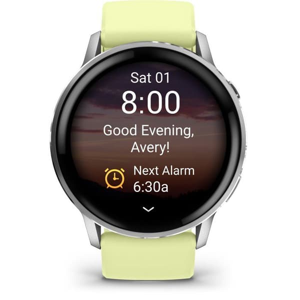 Garmin Venu 4 45mm Grå med Silver + Citron