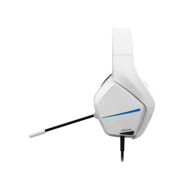 Spelheadset stereo – Krom – Kopa Move – Vit/Blå