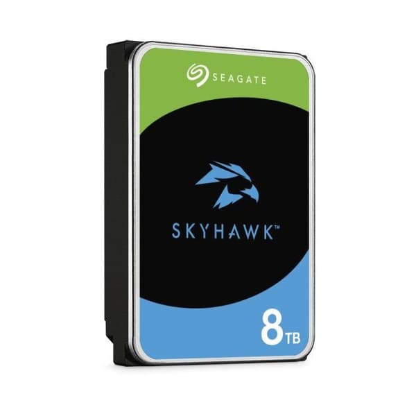 SEAGATE - SkyHawk ST8000VX010 - Intern hårddisk - 8 To - 3,5"