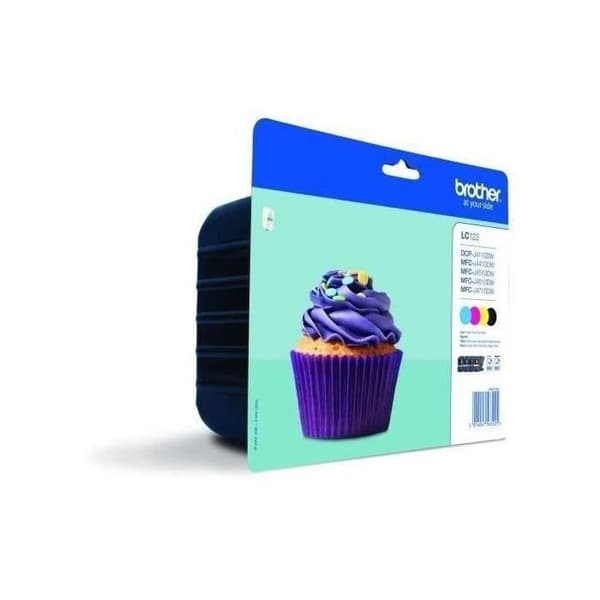 Brother LC123VALBP Bläckpatroner Multipack...