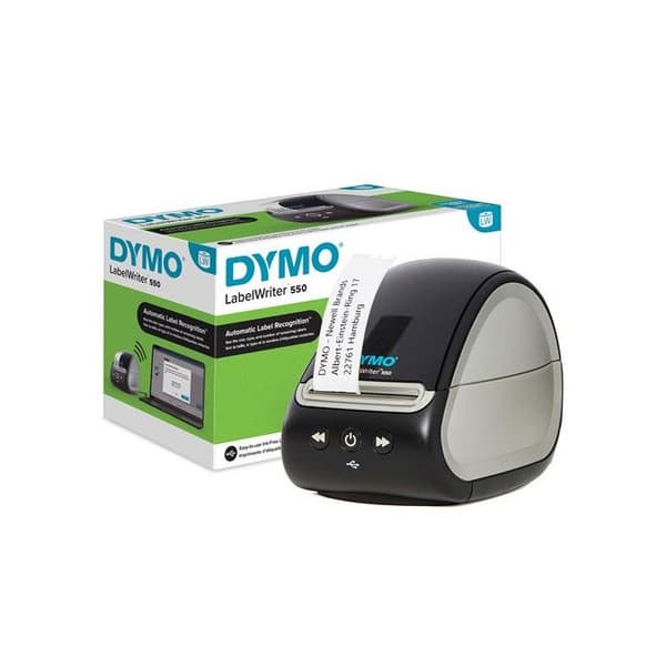 Dymo LabelWriter 550 Etikettprinter Svart och Grå